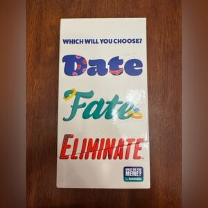 Date Fate Eliminate Game by What Do You Meme game